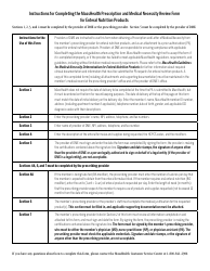 Form mnr-enp Masshealth Prescription and Medical Necessity Review Form for Enteral Nutrition Products - Massachusetts, Page 3