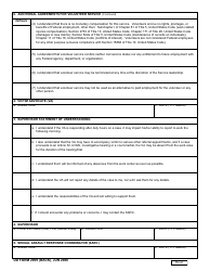 DD Form 2909 Victim Advocate and Supervisor Statements of Understanding, Page 2