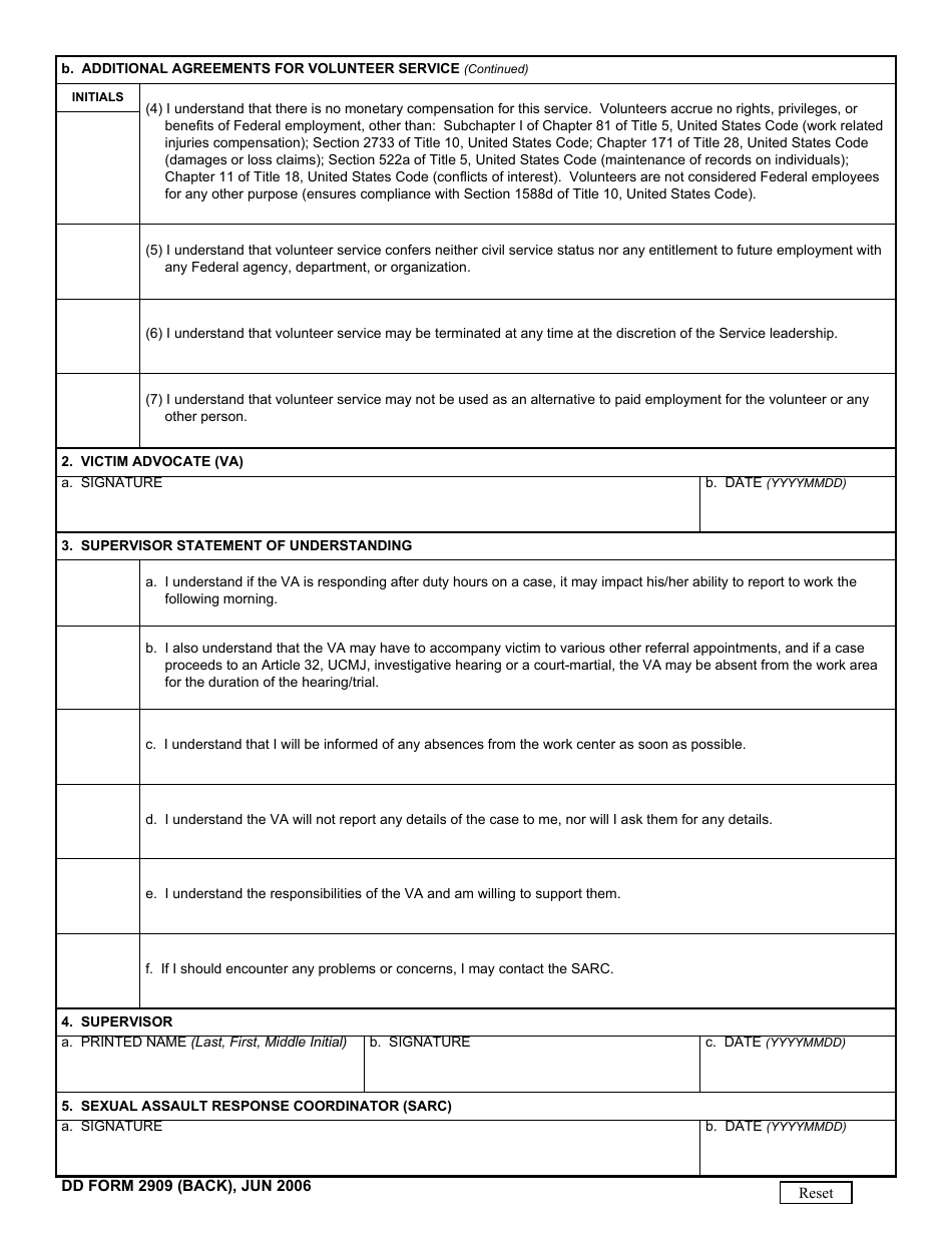 DD Form 2909 - Fill Out, Sign Online and Download Fillable PDF ...