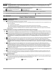IRS Form W-8IMY Certificate of Foreign Intermediary, Foreign Flow-Through Entity, or Certain U.S. Branches for United States Tax Withholding and Reporting, Page 2