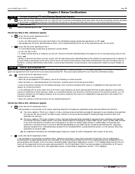 IRS Form W-8IMY Certificate of Foreign Intermediary, Foreign Flow-Through Entity, or Certain U.S. Branches for United States Tax Withholding and Reporting, Page 4
