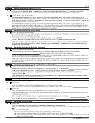 IRS Form W-8IMY Certificate of Foreign Intermediary, Foreign Flow-Through Entity, or Certain U.S. Branches for United States Tax Withholding and Reporting, Page 7