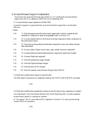 Airworthiness Determination Form, Page 2