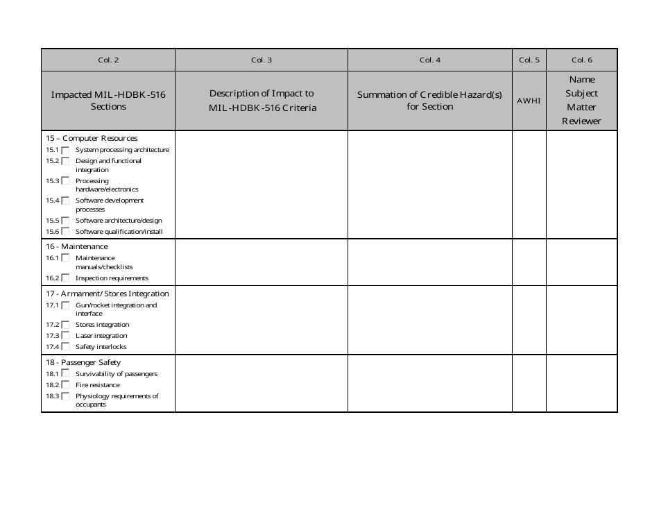 Airworthiness Determination Form, Page 7