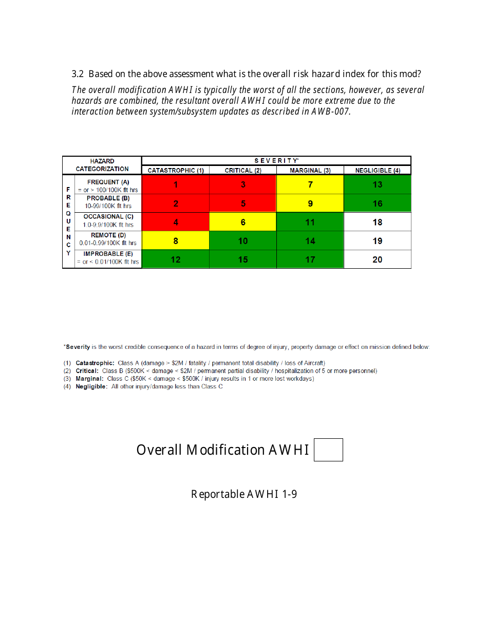 Airworthiness Determination Form, Page 9