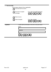 Post Incident Form - Aeddr, Page 6