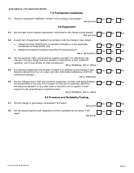 FAA Form 8110-26 Supplemental Type Inspection Report (Stir), Page 6