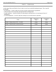 Form SSA-545-BK Plan to Achieve Self-support (Pass), Page 3