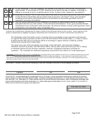 SBA Form 1081 Statement of Personal History (For Use by Lenders), Page 3