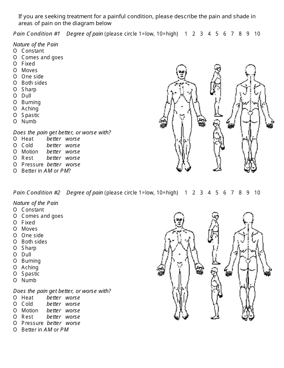 Acupuncture Intake Form - Questions - Fill Out, Sign Online and ...