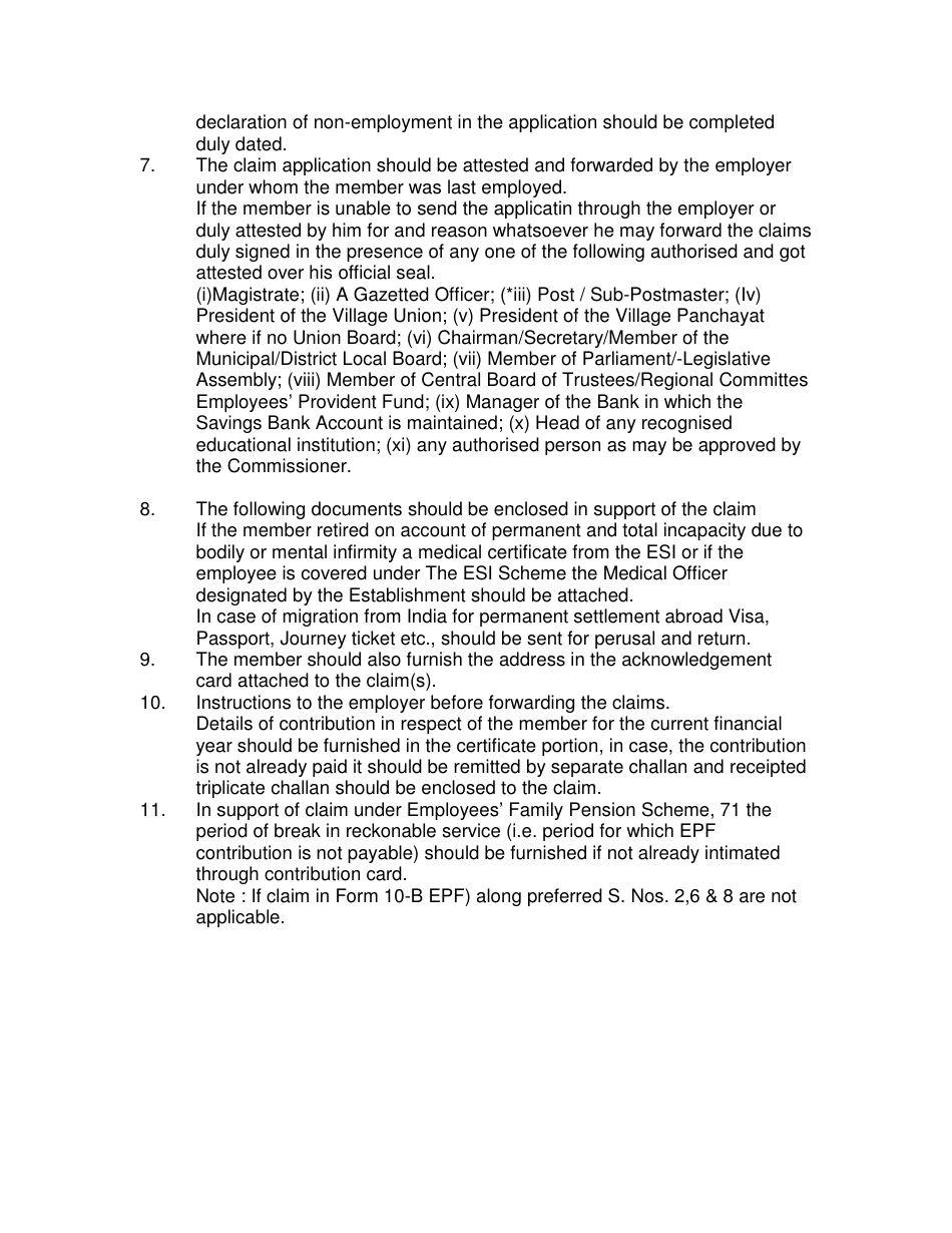 Employees Provident Fund Scheme Application - India, Page 5