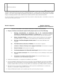Form 19 Employees&#039; Provident Funds Organisation Composite Claim Form (Non - Aadhar) - India, Page 2