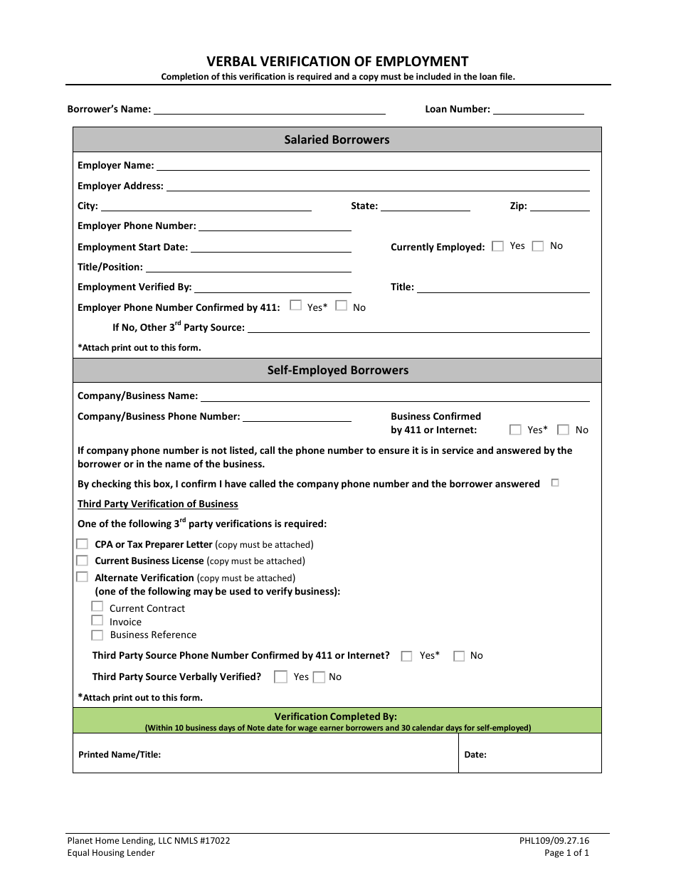 verbal-verification-of-employment-planet-home-lending-fill-out