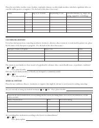 Confidential Client Intake Form - Hope Counseling Center, Page 2