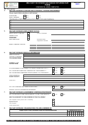 Military Veterans Database Information Form - South Africa, Page 2