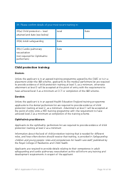 &quot;National Performers Lists Application Form&quot; - United Kingdom, Page 16