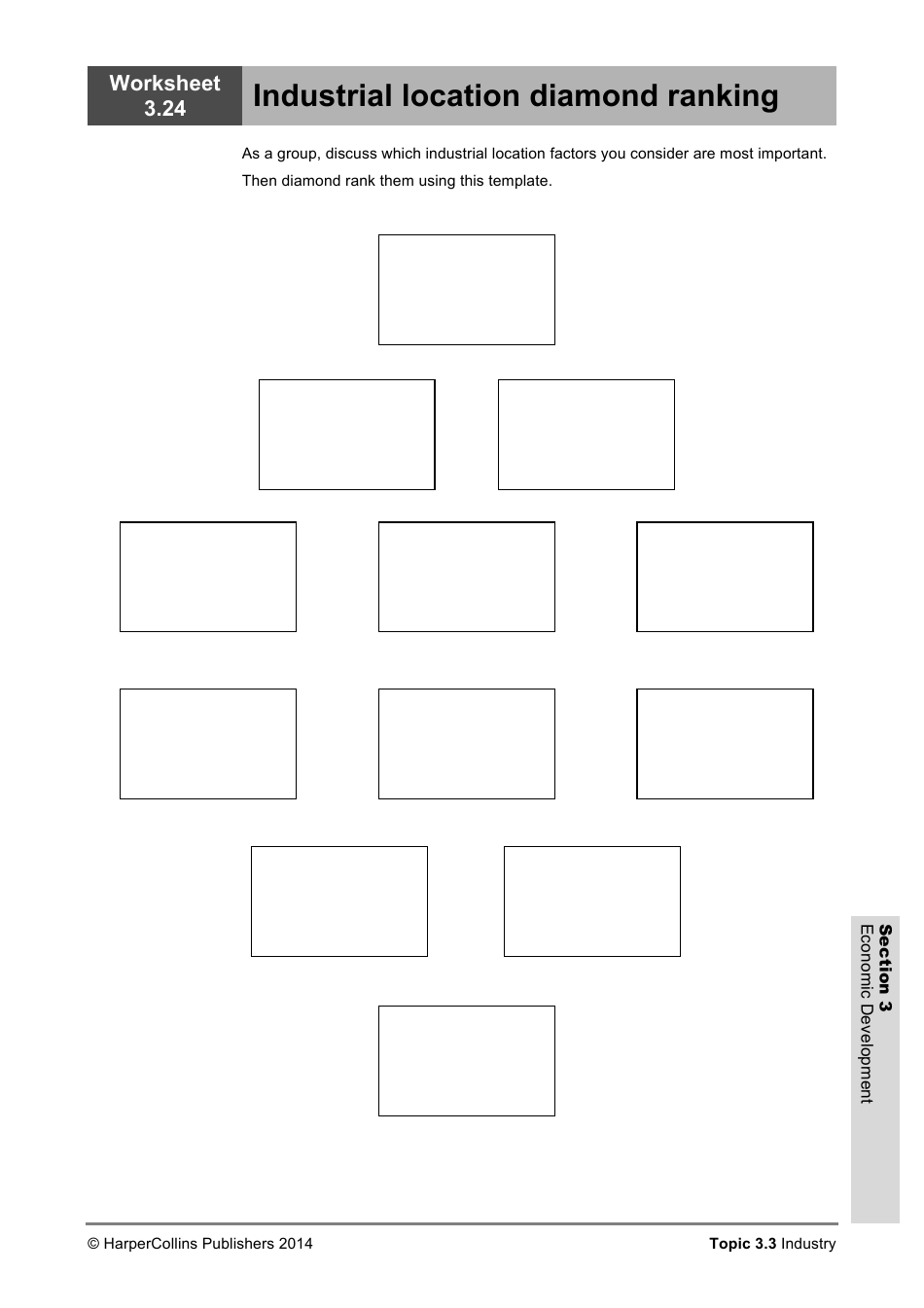 Economic Development Worksheet, Page 26
