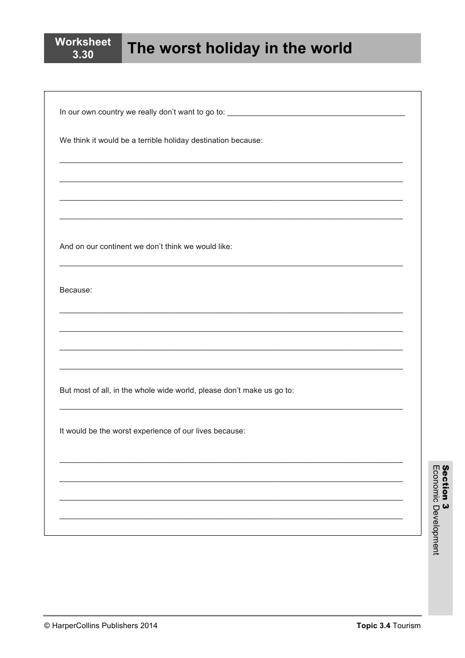 Economic Development Worksheet, Page 32