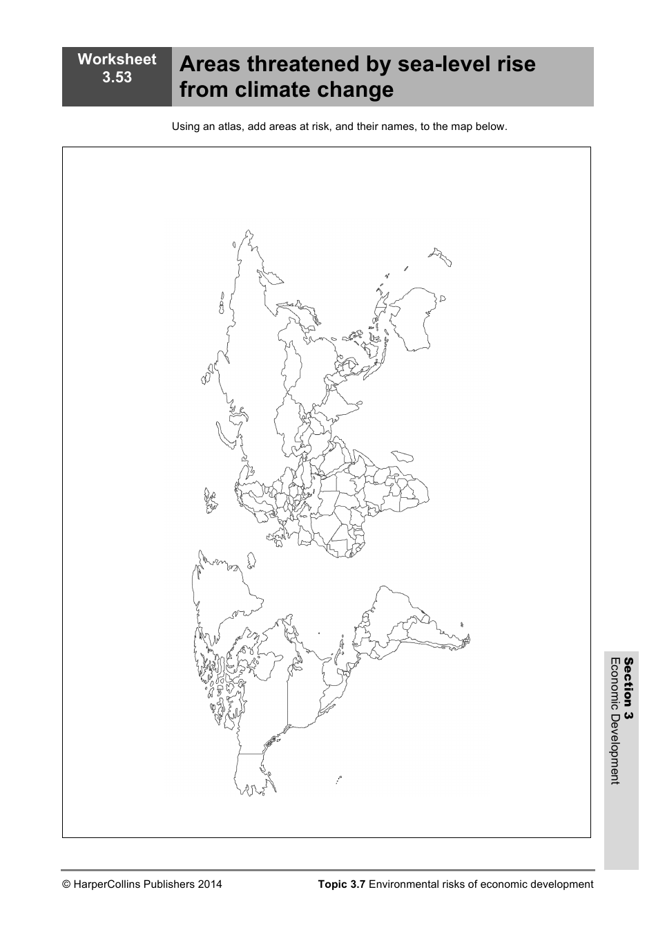 Economic Development Worksheet, Page 55