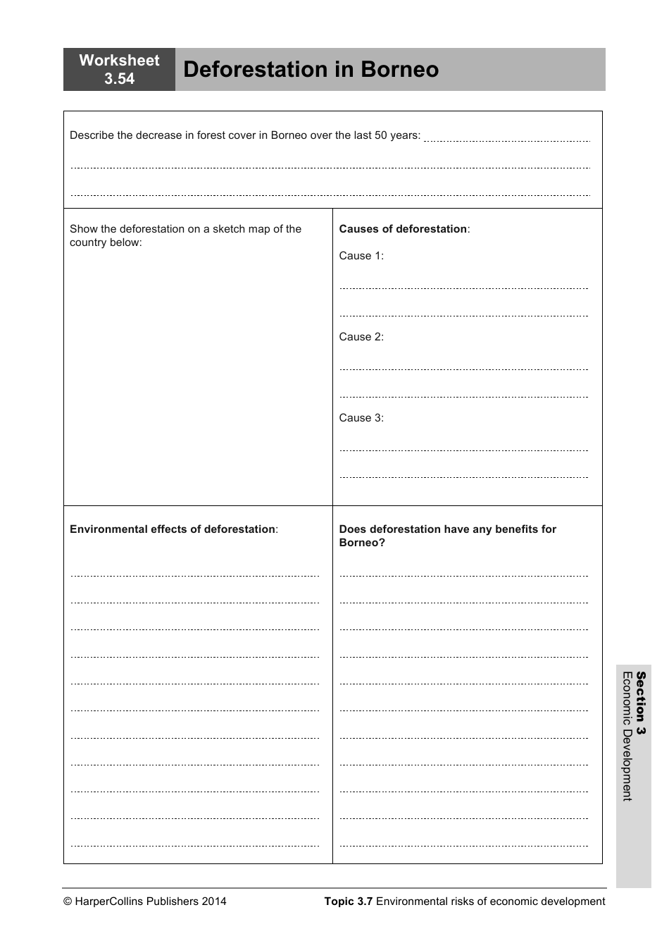 Economic Development Worksheet, Page 56