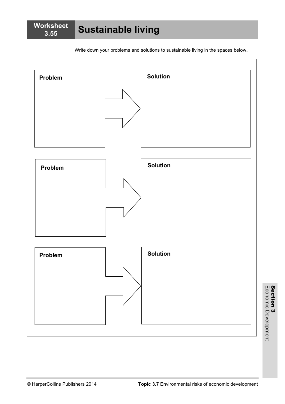 Economic Development Worksheet, Page 57