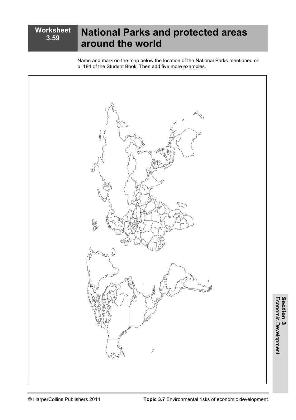 Economic Development Worksheet, Page 61