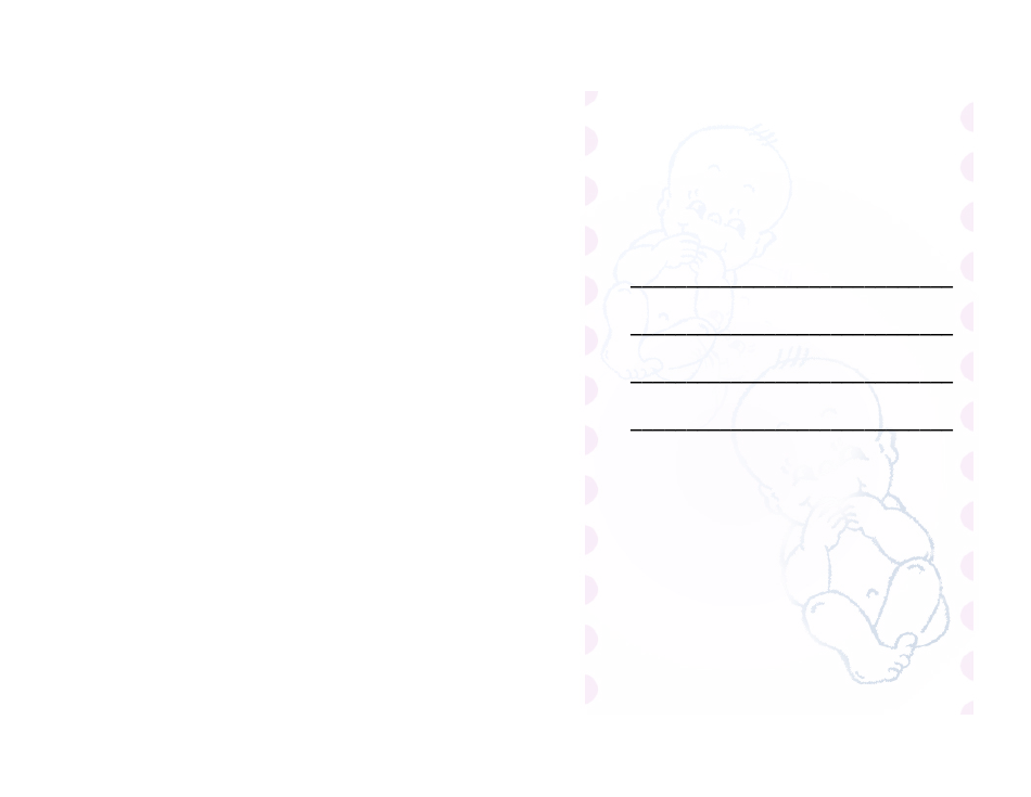 Newborn Baby Greeting Card Template, Page 2