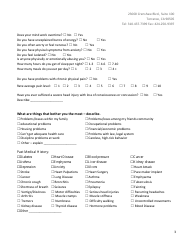 Outpatient Adult Psychiatry/Psychology Intake Form - Pacific Pain &amp; Wellness Group, Page 3