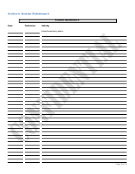 Computer Inventory and Maintenance Template - Confidential, Page 6