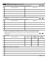 IRS Form 851 Affiliations Schedule, Page 3