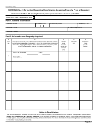 IRS Form 8971 Information Regarding Beneficiaries Acquiring Property From a Decedent, Page 3