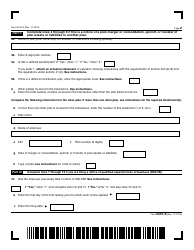 IRS Form 5310-A Notice of Plan Merger or Consolidation, Spinoff, or Transfer of Plan Assets or Liabilities; Notice of Qualified Separate Lines of Business, Page 2