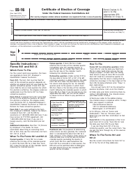 IRS Form SS-16 Certificate of Election of Coverage, Page 2