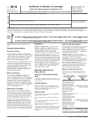 IRS Form SS-16 Certificate of Election of Coverage, Page 3
