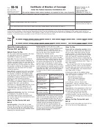 IRS Form SS-16 Certificate of Election of Coverage, Page 4