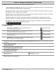 Form SSA-1699 &quot;Registration for Appointed Representative Services and Direct Payment&quot;, Page 7