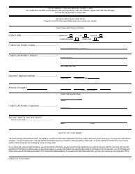 Document preview: Form SSA-714 Application for Credit Card Payment