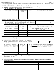 Form SSA-4-BK Application for Child&#039;s Insurance Benefits, Page 3