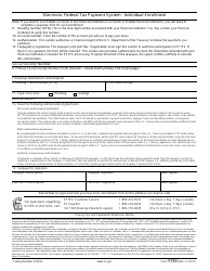 IRS Form 9783 Electronic Federal Tax Payment System Individual Enrollment, Page 2