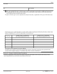 IRS Form 14568-I Schedule 9 Limited Safe Harbor Correction by Plan Amendment, Page 4