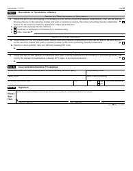 IRS Form 56 Notice Concerning Fiduciary Relationship, Page 2