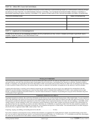 IRS Form 12339-C Advisory Committee on Tax Exempt and Government Entities - Membership Application, Page 2