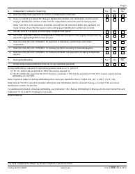 IRS Form 14581-D Other Tax Issues Compliance Self-assessment for Public Employers, Page 3