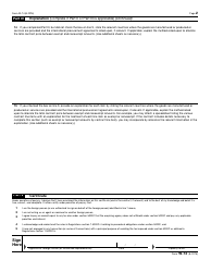 IRS Form W-14 Certificate of Foreign Contracting Party Receiving Federal Procurement Payments, Page 2