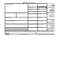 IRS Form W-2g Certain Gambling Winnings, Page 3