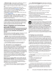 Instrucciones para IRS Formulario 941-X (PR) Ajuste a La Declaracion Federal Trimestral Del Patrono O Reclamacion De Reembolso (Puerto Rican Spanish), Page 14
