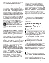 Instrucciones para IRS Formulario 941-X (PR) Ajuste a La Declaracion Federal Trimestral Del Patrono O Reclamacion De Reembolso (Puerto Rican Spanish), Page 2
