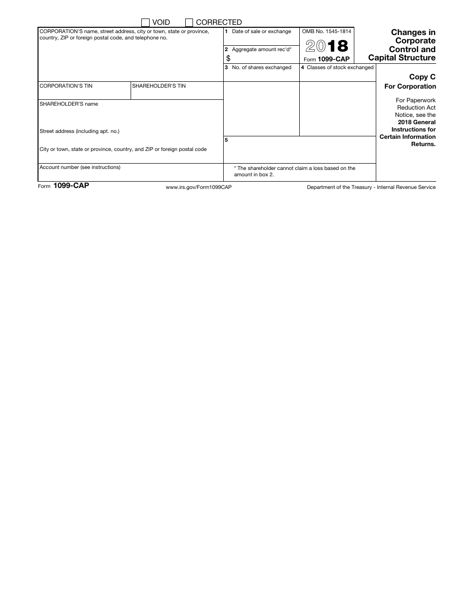 IRS Form 1099-CAP Changes in Corporate Control and Capital Structure, Page 4
