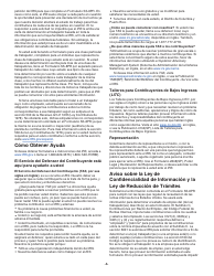 Instrucciones para IRS Formulario SS-8PR Determinacion Del Estado De Empleo De Un Trabajador Para Propositos De Las Contribuciones Federales Sobre El Empleo (Puerto Rican Spanish), Page 3