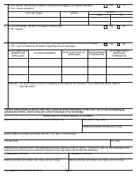 Form SSA-753 Statement Regarding Marriage, Page 2